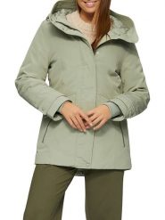 S.Oliver Kurtka przejściowa w kolorze jasnozielonym rozmiar: 40. Zielone kurtki damskie S.Oliver, s, bez wzorów, bez kaptura. Za 147.56 zł.