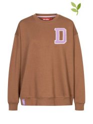 Derbe Bluza w kolorze brązowym rozmiar: L/XL. Brązowe bluzy bez kaptura damskie Derbe, l, z bawełny. Za 136.13 zł.