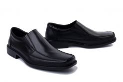 RIEKER B0873-00 black, półbuty męskie. Czarne półbuty męskie Rieker, bez zapięcia. Za 369.90 zł.