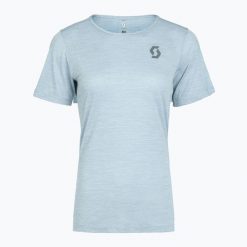 Koszulka do biegania damska SCOTT Endurance Lt. Niebieskie t-shirty damskie Scott, l, bez wzorów, z materiału, bez kołnierzyka. Za 129.99 zł.