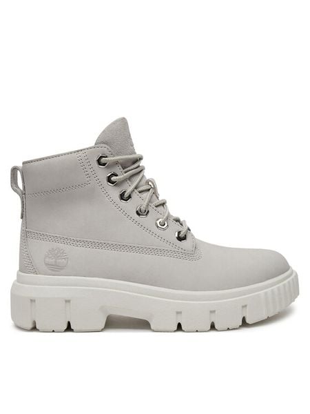 Timberland Trapery TB0A5RPR0321 Biały. Białe trapery damskie Timberland, ze skóry, bez obcasa. Za 489.99 zł.