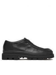 Clarks Półbuty Badell Seam 26183896 Czarny. Czarne półbuty męskie Clarks, ze skóry, bez zapięcia. Za 609.99 zł.