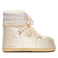 Śniegowce Moon Boot. Białe buty zimowe męskie Moon Boot, bez zapięcia. Za 759.00 zł.