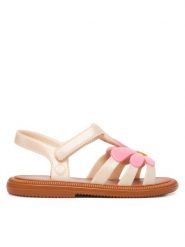 Melissa Sandały Mini Melissa Hip Bloomy Bb 35902 Brązowy. Brązowe sandały dziewczęce Melissa, z tworzywa sztucznego, bez zapięcia. Za 228.99 zł.