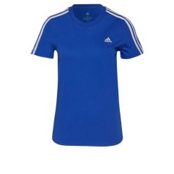 Koszulka adidas Loungewear Ess W H07815. Białe bluzki damskie Adidas, xs, bez wzorów, bez ramiączek. Za 69.00 zł.