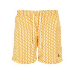 Męskie Spodenki Kąpielowe Seahorse. Brązowe kąpielówki męskie Urban Classics, m, bez wzorów. Za 122.99 zł.
