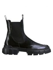 Högl Skórzane sztyblety "Adventure" w kolorze czarnym rozmiar: 40. Czarne botki damskie HÖGL, sportowe, bez obcasa, bez zapięcia. Za 499.19 zł.