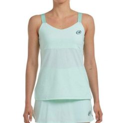 Bullpadel Aduri Women's Tank Top. Zielone topy sportowe damskie bullpadel, s, bez wzorów, z jersey, bez ramiączek. Za 213.75 zł.