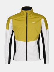 Halti Kurtka softshellowa "Framover" w kolorze żółto-biało-czarnym rozmiar: XL. Białe kurtki outdoor męskie Halti, xl, bez wzorów, z materiału, bez kaptura. Za 366.35 zł.