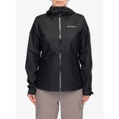Kurtka przeciwdeszczowa damska Columbia Inner Limits IV Jacket. Czarne kurtki damskie Scarpa, bez kaptura. Za 524.99 zł.