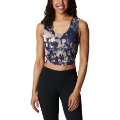 Biustonosz sportowy damski Columbia Boundless Trek Tank. Niebieskie biustonosze sportowe damskie Columbia, bez wzorów. Za 159.00 zł.