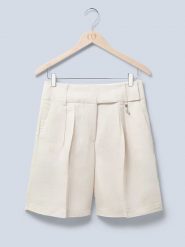 LeGer Szorty "Frej" w kolorze kremowym rozmiar: 36. Brązowe szorty damskie LeGer, bez wzorów. Za 187.52 zł.