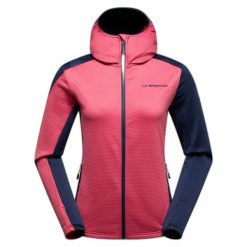 Bluza damska z kapturem La Sportiva Chill. Czerwone bluzy z kapturem damskie La Sportiva, xs, z materiału. Za 499.70 zł.