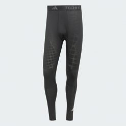 Legginsy TECHFIT COLD.RDY Training Long. Czarne bielizna termoaktywna męska Adidas, m, bez wzorów, z materiału. Za 234.35 zł.