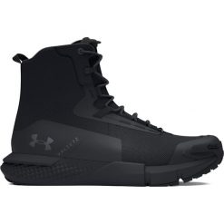 Buty trekkingowe męskie Under Armour Valsetz. Brązowe buty trekkingowe męskie Under Armour, z materiału, za kostkę, bez zapięcia. Za 499.00 zł.