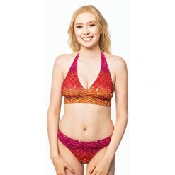 Bikini Syrenki Sirene Green Tiger Queen JS. Czerwone bikini damskie SUN TAILS, bez wzorów. Za 323.22 zł.