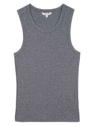 Herrlicher Top "Casi" w kolorze szarym rozmiar: XS. Szare topy damskie Herrlicher, xs, bez wzorów, bez kołnierzyka. Za 69.99 zł.