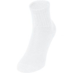 Skarpetki Jako sport courtes 3-pack. Białe skarpetki męskie Jako, bez wzorów, z materiału. Za 71.06 zł.