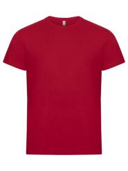 Clique Classic OC-T T‑shirt męski z bio bawełny czerwony 4XL – red. Czerwone t-shirty męskie CLIQUE, m, bez wzorów, z bawełny, bez kołnierzyka. Za 100.90 zł.