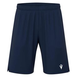Szorty Macron Aster. Czarne szorty męskie Macron, bez kołnierzyka. Za 254.00 zł.