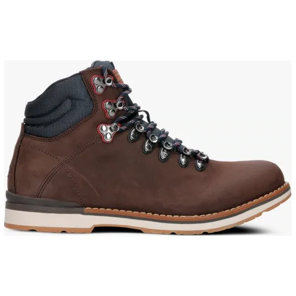 Tommy Hilfiger Rover 4C buty męskie, brązowy, rozmiar 40. Brązowe buty trekkingowe męskie Tommy Hilfiger, z gumy, bez zapięcia. W wyprzedaży za 424.99 zł.