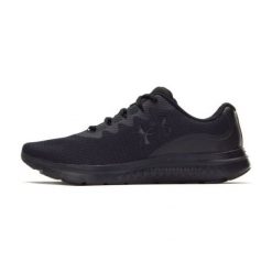 Buty Under Armour Charged Impulse 3 M 3025421-003 czarne. Czarne buty sportowe na co dzień męskie z gumy, bez zapięcia, na fitness i siłownię. Za 445.15 zł.
