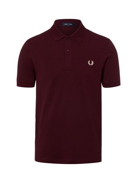 Fred Perry koszulka polo Mężczyźni Bawełna czerwony, L. Czerwone koszulki polo męskie Fred Perry, l, bez wzorów, z bawełny, bez ramiączek. Za 499.95 zł.