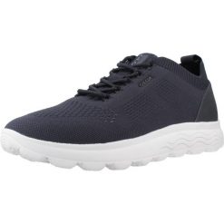Tenisówki Geox Model U Spherica Kolor Niebieski. Niebieskie trampki i tenisówki męskie Geox, bez wzorów, z syntetyku, bez zapięcia. Za 468.45 zł.