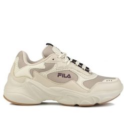 Buty damskie sneakersy sportowe Fila COLLENE A WMN. Brązowe buty sportowe na co dzień damskie Fila, bez wzorów, z dresówki, trekkingowe. Za 208.00 zł.