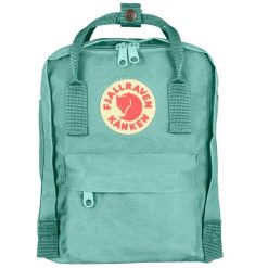 Plecak turystyczny Fjällräven Kånken. Niebieskie plecaki damskie Fjällräven, bez wzorów, z materiału, eleganckie. Za 433.85 zł.
