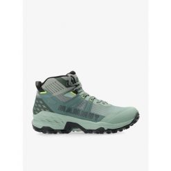 Buty turystyczne damskie Mammut Sertig II Mid GTX. Zielone obuwie trekkingowe damskie Mammut. Za 777.05 zł.