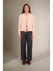 Perfect Cashmere Kaszmirowy kardigan "Hekla" w kolorze jasnoróżowym rozmiar: XXL. Różowe kardigany damskie Perfect Cashmere, xxl, bez wzorów, z kaszmiru. Za 739.99 zł.