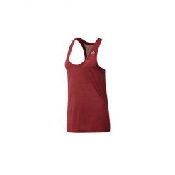 Koszulka sportowa damska Reebok Wor AC Tank. Czerwone topy sportowe damskie Reebok, l, bez wzorów, z materiału, bez ramiączek. Za 148.00 zł.