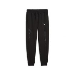 Męskie spodnie dresowe PUMA Sport Camo z dzianiny PUMA. Czarne spodnie sportowe męskie Puma, z bawełny. Za 219.00 zł.