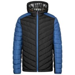 Trespass Eriska - Męska kurtka casualowa czarna. Czarne kurtki męskie Trespass, m, bez wzorów, z puchu, sportowe, bez kaptura. Za 435.99 zł.