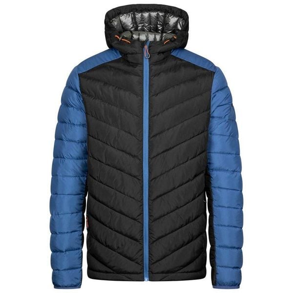 Trespass Eriska - Męska kurtka casualowa czarna. Czarne kurtki męskie Trespass, m, bez wzorów, z puchu, sportowe, bez kaptura. Za 437.99 zł.