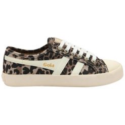 Damskie zamszowe buty sportowe Gola Coaster Leopard. Białe obuwie treningowe damskie Gola, tenisowe. Za 338.50 zł.