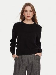 United Colors Of Benetton Sweter 1002D10BG Czarny Relaxed Fit. Czarne swetry klasyczne damskie United Colors Of Benetton, s, z wełny, bez kołnierzyka. Za 299.99 zł.