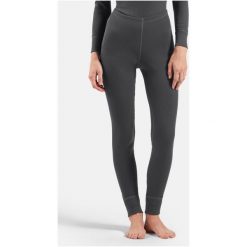 Legginsy termoaktywne damskie Odlo ACTIVE WARM ECO. Szare bielizna termoaktywna damska Odlo, bez wzorów. Za 249.99 zł.