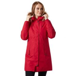 Parka damska Helly Hansen Mayen. Czerwone kurtki damskie Helly Hansen, s, bez wzorów, z syntetyku. W wyprzedaży za 988.00 zł.