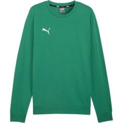 Bluza sportowa męska Puma B23615. Zielone bluzy bez kaptura męskie Puma, bez wzorów, casualowe, bez kołnierzyka, bez ramiączek. Za 164.00 zł.
