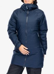 Płaszcz puchowy damski Rab Valiance Parka. Niebieskie parki damskie RAB, na zimę, xs, bez wzorów, z materiału. Za 1,241.89 zł.