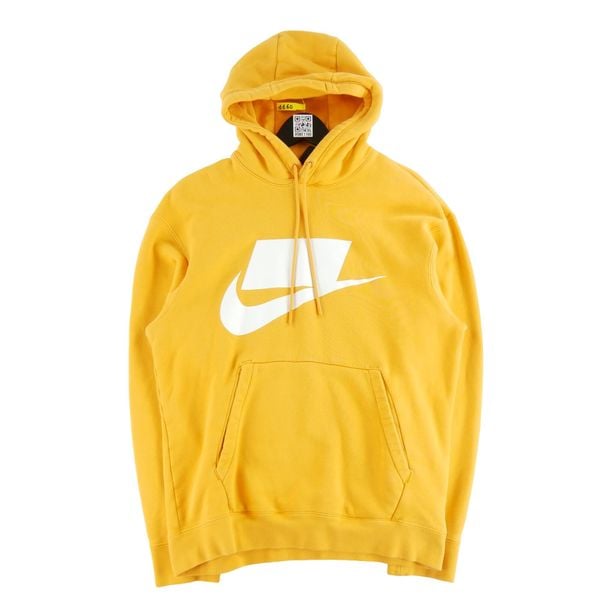 Second life - Bluza męska pomarańczowa - Stan dobry. Brązowe bluzy bez kaptura męskie Nike, bez wzorów, sportowe, bez kołnierzyka, bez ramiączek. Za 84.56 zł.