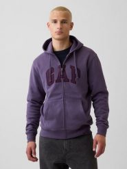 GAP Bluza w kolorze fioletowym rozmiar: M. Różowe bluzy z kapturem męskie GAP, m. Za 134.95 zł.