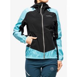 Kurtka softshell damska La Sportiva Aequilibrium Softshell Jacket. Zielone kurtki damskie La Sportiva, bez wzorów, z softshellu, bez kaptura. Za 781.99 zł.