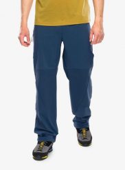 Spodnie wspinaczkowe Ortovox Trad Light Pants. Niebieskie spodnie materiałowe męskie ORTOVOX, bez wzorów, z materiału. Za 643.49 zł.