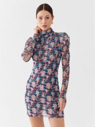 Silvian Heach Sukienka codzienna GPA23359VE Kolorowy Slim Fit. Sukienki damskie Silvian Heach, na co dzień, bez wzorów, z syntetyku, bez kołnierzyka, bez ramiączek, proste. Za 409.99 zł.