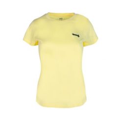Koszulka sportowa dla kobiet Izas ADONS W. Żółte bluzki sportowe damskie IZAS, bez wzorów, z bawełny, bez ramiączek. W wyprzedaży za 126.04 zł.
