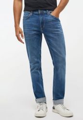 MUSTANG VEGAS MĘSKIE SPODNIE JEANSOWE JEANSY DENIM BLUE 1013202 5000 583. Niebieskie jeansy męskie Mustang. Za 229.99 zł.