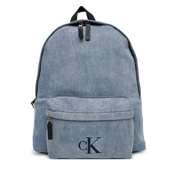 Plecak Calvin Klein. Niebieskie plecaki męskie CALVIN KLEIN, bez wzorów, z denimu. Za 279.99 zł.